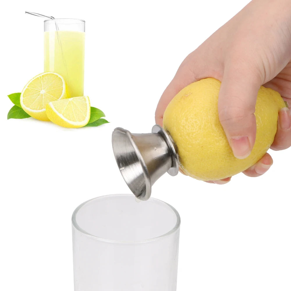 Stainless Steel Hand Juicer – Twist, Pour & Enjoy Fresh Citrus Anytime