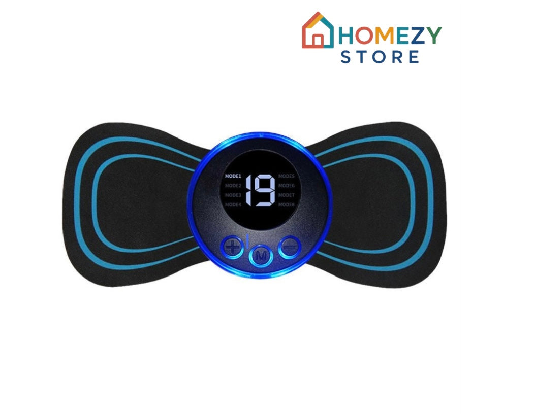EMS Electric Pulse Neck Massager Cervical Massage Patch Back Sticker Muscle Stimulator Portable Relief Pain Relax Massageador