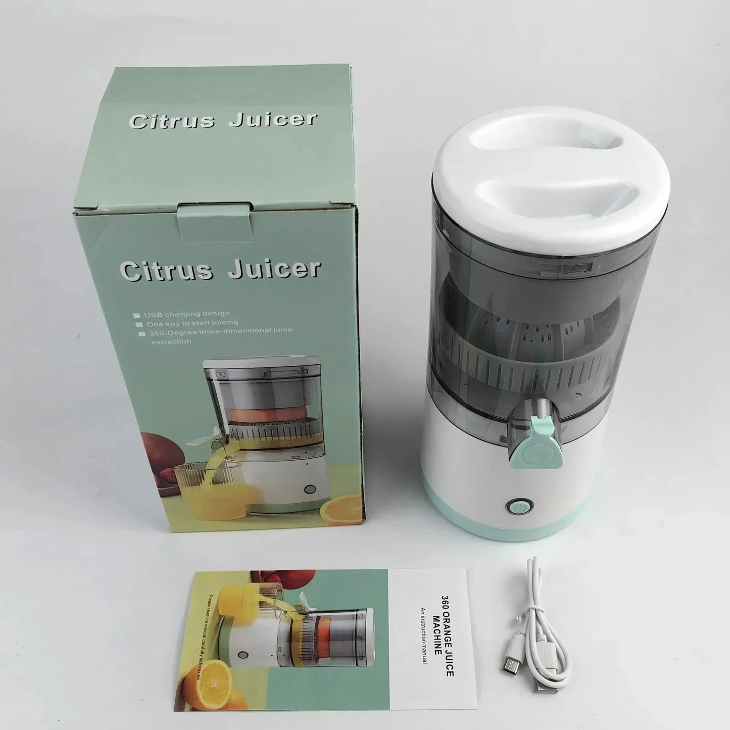 Electric Citrus Juicer – Powerful & Quiet for Fresh Juices at Home