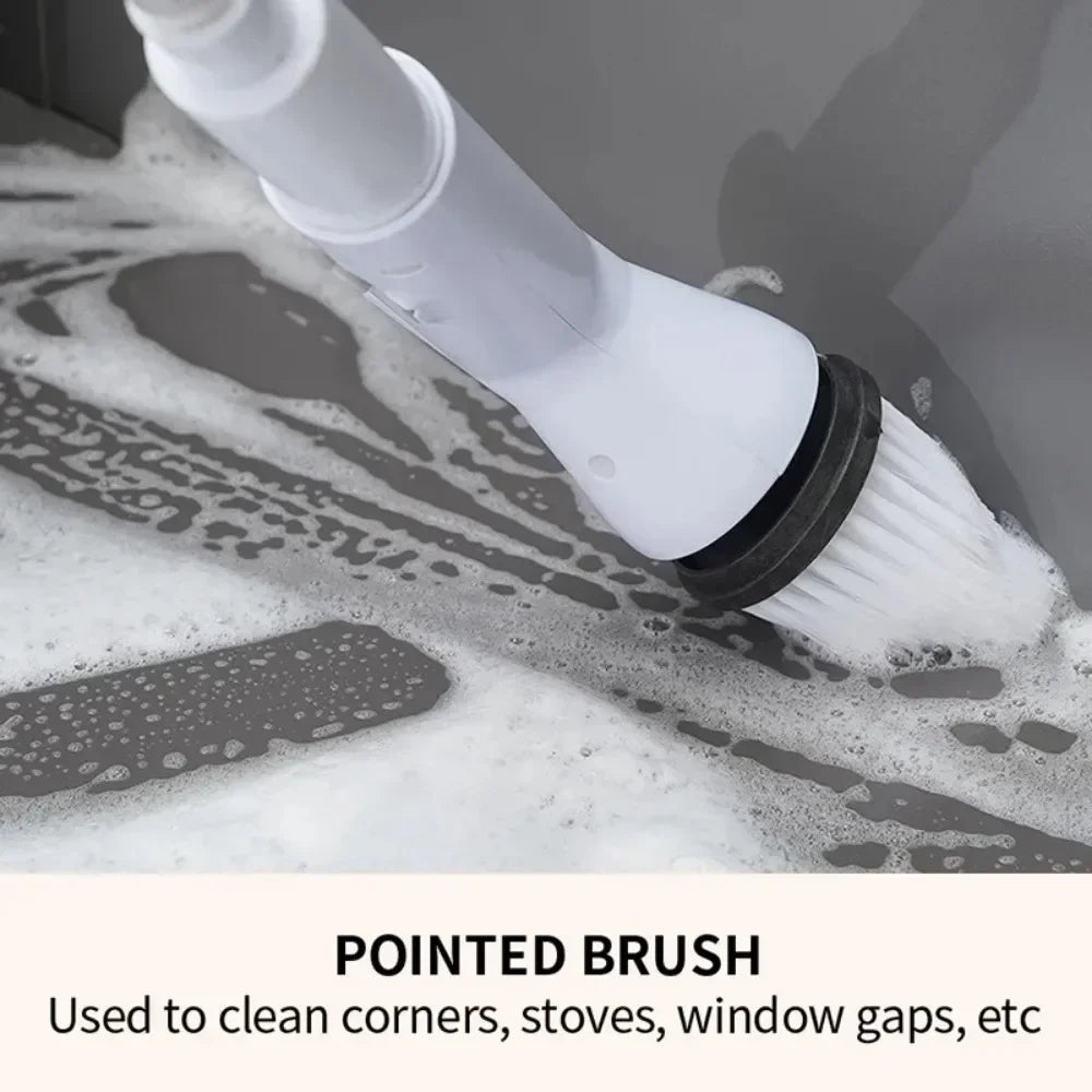 Electric Spin Scrubber – Powerful Cordless Cleaning Brush