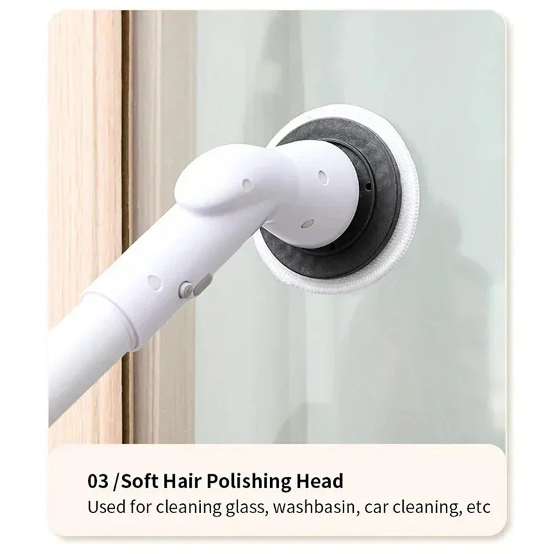 Electric Spin Scrubber – Powerful Cordless Cleaning Brush