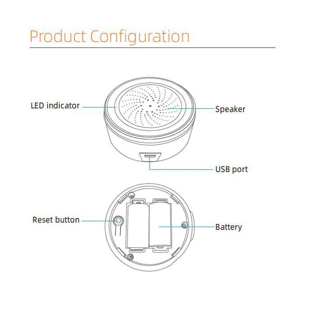 Smart Siren Alarm For Home Security