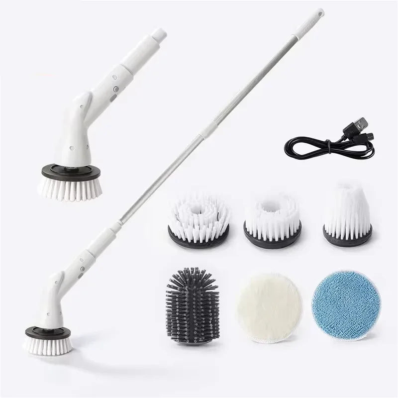 Electric Spin Scrubber – Powerful Cordless Cleaning Brush