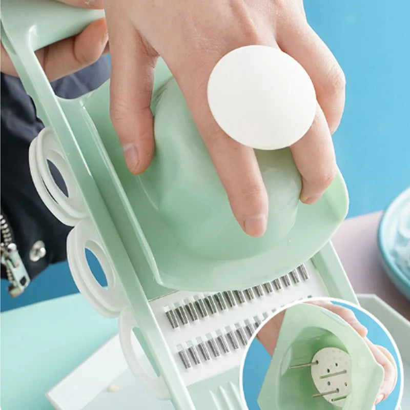 Multifunctional Vegetable Slicer – Slice, Shred & Peel with Ease