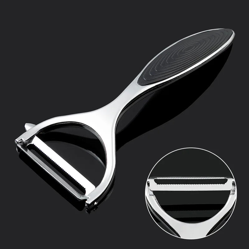 Stainless Steel Kitchen Accessories Multi-function Vegetable Peeler Cutter Potato Carrot Grater Fruit Vegetable Salad Tools