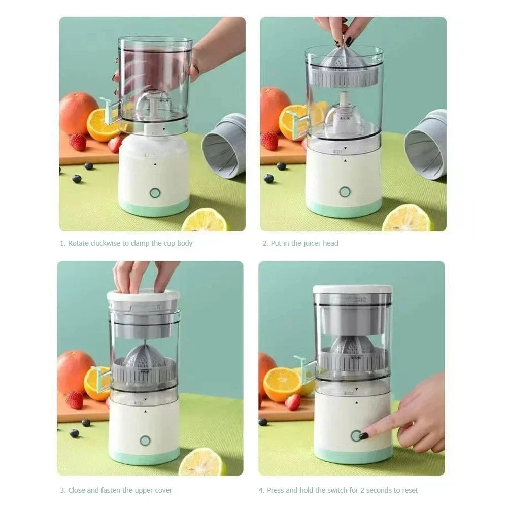 Electric Citrus Juicer – Powerful & Quiet for Fresh Juices at Home