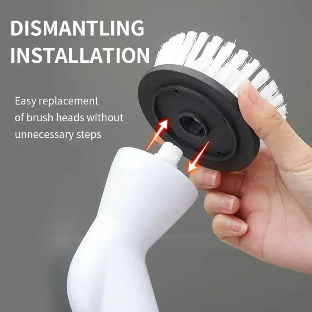 Electric Spin Scrubber – Powerful Cordless Cleaning Brush