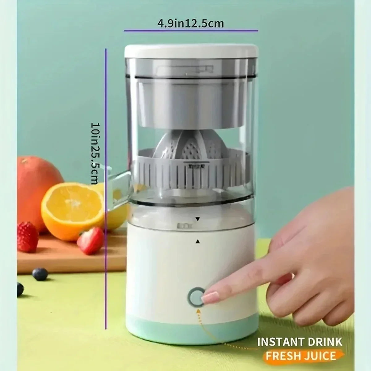 Electric Citrus Juicer – Powerful & Quiet for Fresh Juices at Home