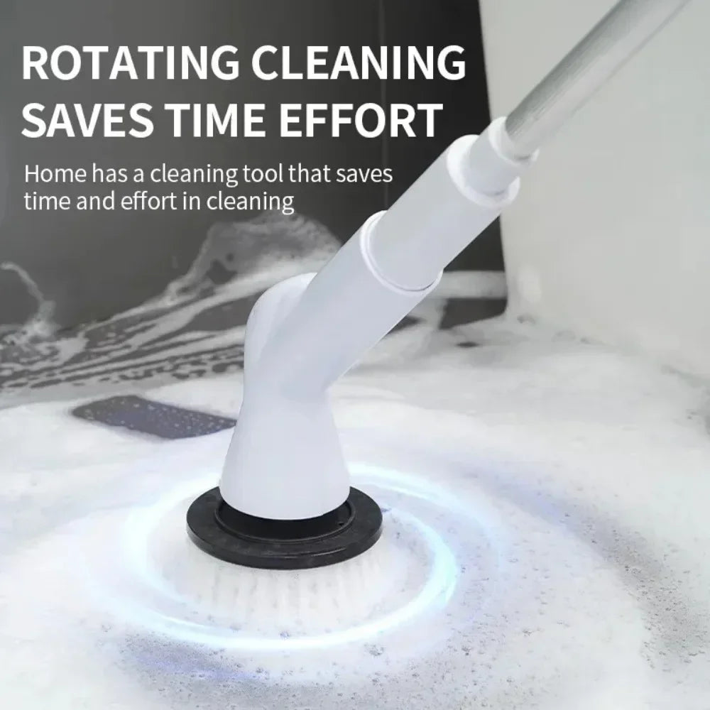 Electric Spin Scrubber – Powerful Cordless Cleaning Brush