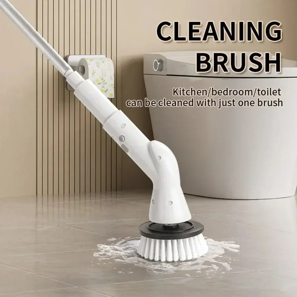 Electric Spin Scrubber – Powerful Cordless Cleaning Brush
