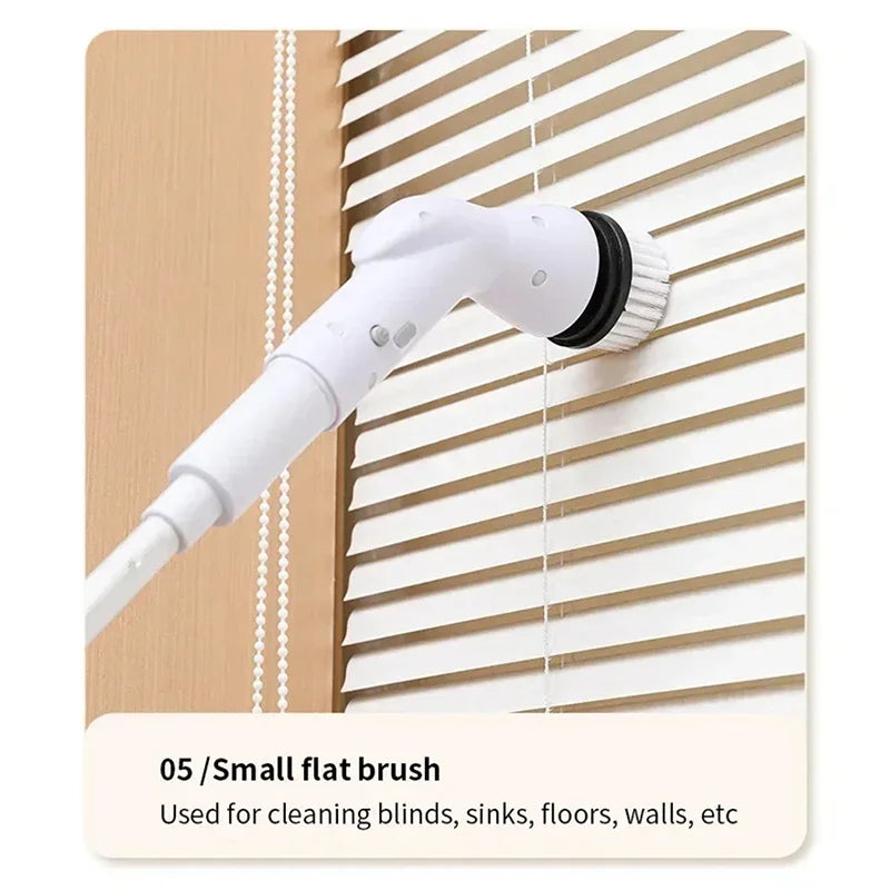 Electric Spin Scrubber – Powerful Cordless Cleaning Brush