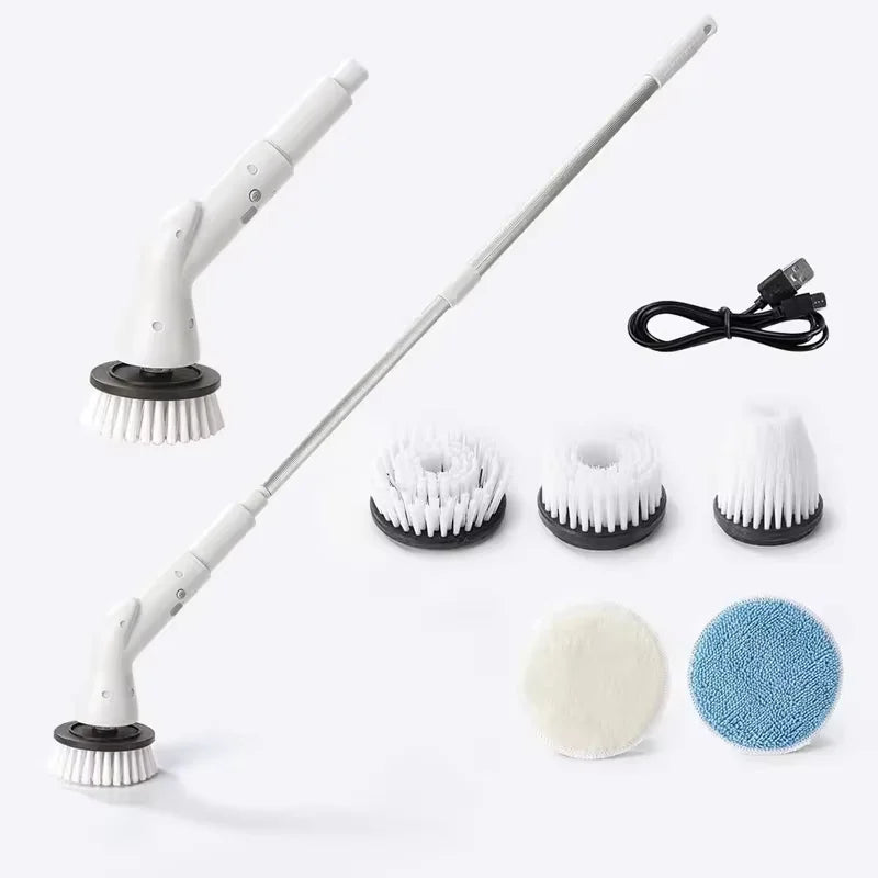 Electric Spin Scrubber – Powerful Cordless Cleaning Brush
